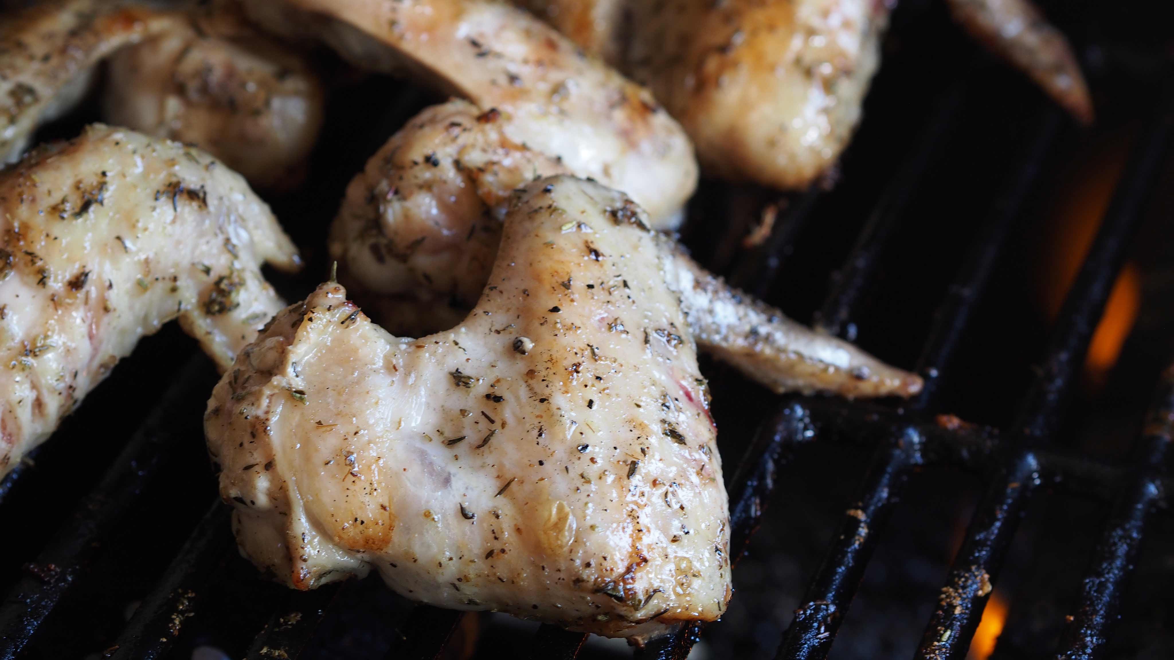 Image for Recipe Grilled Herbed Chicken Wings